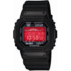 [�J�V�I]CASIO �r���v G-SHOCK �W�[�V���b�N GLOBE UNITED BY FATE �^�C�A�b�v���f�� �^�t�\�[���[ �y���ʌ���z GRX-5600GE-1JR �����Y