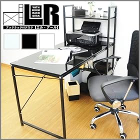 �u�b�N���b�N�t���f�X�N�yL/R�z�K���X�^�C�v 120cm�� RX-RCD120G �u���b�N