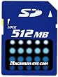 �n�M�����V�X�R�� SD�������[�J�[�h HPC-SD512T  512MB