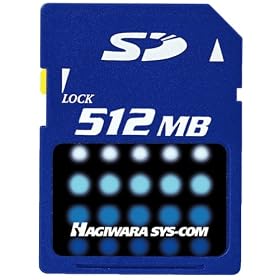 �n�M�����V�X�R�� SD�������[�J�[�h HPC-SD512T  512MB