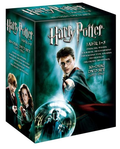  Harry Potter 1-5 (10 DVDs)