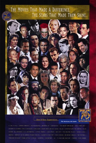  Warner Bros. 75th Anniversary 27 x 40 (approx.) Poster
