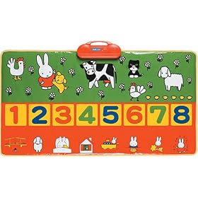 【クリックで詳細表示】ミッフィー サウンドマット 18-15