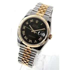 [�����b�N�X]ROLEX �r���v Ref.116233 �f�C�g�W���X�g YG�R���r �u���b�N(�T���r�[��) ���[�}�� Ref.116233 R �����Y [���s�A���i]