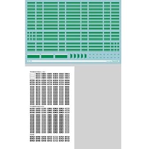 【クリックで詳細表示】H1-909A 大阪市交通局20系中央線更新車 デカール・フィルムシール