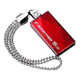 �V���R���p���[ USB2.0�t���b�V�������� TOUCH 810 16GB �� �X���C�h�� SP016GBUF2810V1R