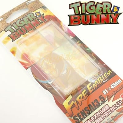  TIGER & BUNNYタイガー＆バニー SENSAI3.5 液晶保護シート(04 ファイヤーエンブレム)