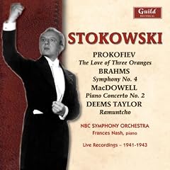 Stokowski Conducts Prokofiev Brahms Mcdowell