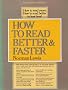 How to Read Better and Faster