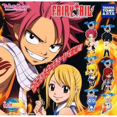  カプセル でふぉめmini FAIRY TAIL -フェアリーテイル- 全6種セット