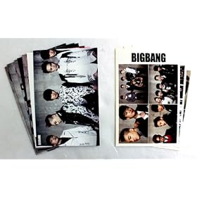 BIGBANG �y�|�X�g�J�[�h8��+�X�e�b�J�[3���Z�b�g�z [��������] 02