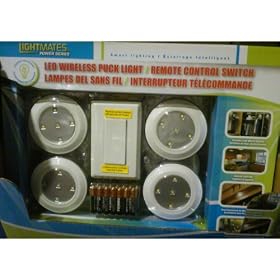HAB INDUSTRIES �R�[�h���X LED �A�N�Z���g���C�g 4�Z�b�g �����R���t