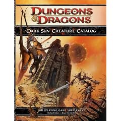 Dark Sun Creature Catalog (4th Edition D&D)
