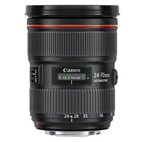 CANON EF�����Y EF24-70mm F2.8L II USM �W���Y�[�������Y EF24-70L2