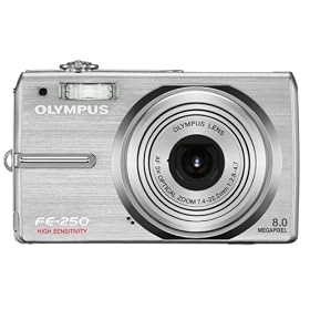 OLYMPUS �f�W�^���J���� CAMEDIA  �i�L�����f�B�A�j FE-250