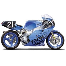 1/12 BIKE�V���[�Y No.9 ���}�n YZF750 TECH21���[�V���O�`�[�� 1987�N�鎭8�ώd�l