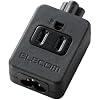 ELECOM AC�A�_�v�^�p�^�b�v 3pin 1�� T-ACTAP31