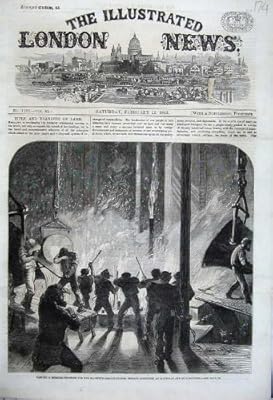  1862 の投げるシリンダーフリゲート艦の船 Agincourt Maudslay