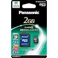 Panasonic microSD�J�[�h 2GB RP-SM02GFJ1K