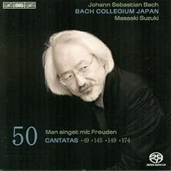 J.S. �o�b�n:�J���^�[�^�S�W Vol.50 (Johann Sebastian Bach : Cantatas Vol.50 BWV 49, 145, 149, 174 - Man singet mit Freuden / Masaaki Suzuki, Bach Collegium Japan) [SACD Hybrid]