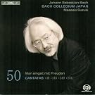 J.S. �o�b�n:�J���^�[�^�S�W Vol.50 (Johann Sebastian Bach : Cantatas Vol.50 BWV 49, 145, 149, 174 - Man singet mit Freuden / Masaaki Suzuki, Bach Collegium Japan) [SACD Hybrid]