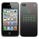 Bling My Thing iPhone 4S/4 Metallic Mirror dot.matrix Green Mix