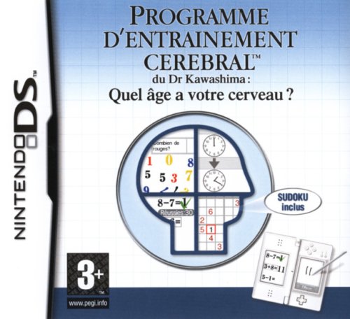  Brain Training - Programme d'Entraînement Cérébral du Professeur Kawashima - Quel âge a votre cerveau ?