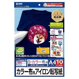 SANWA SUPPLY JP-TPRCLN-10 �C���N�W�F�b�g�J���[�z�p�A�C�����v�����g��
