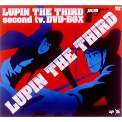LUPIN THE THIRD second tv,DVD-BOX