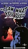  I Saw What You Did
