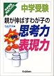 ���w�󌱐e���L�΂��킪�q�̎v�l�͕\���� (���w�󌱎��H�u�b�N�X)