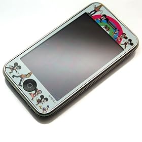 Rix iJacket �f�B�Y�j�[ �L���[�r�b�N�}�E�X iPhone3GS/3G�p �v���e�N�V�����V�[�� �t���ی�t�B���� (�~�b�L�[�~�t�����Y) RX-IJK449MF