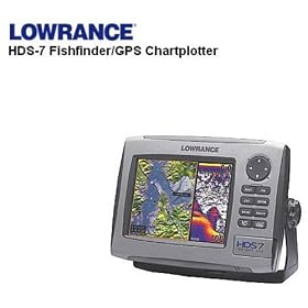 LOWRANCE(���[�����X) HDS-7 GPS ���{�ꃂ�f��