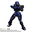Halo: Combat Evolved プレイアーツ改 -KAI- Spartan Mark V Blue 【Envisioned by Square Enix Products】
