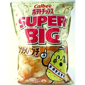 Calbee �J���r�[ �|�e�g�`�b�v�X �R���\���p���` �X�[�p�[�r�b�O SUPER BIG 466g