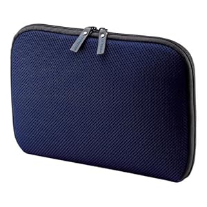 【クリックで詳細表示】SANWA SUPPLY IN-SP19BL 低反発3Dメッシュケース(8.9型ワイド) ブルー