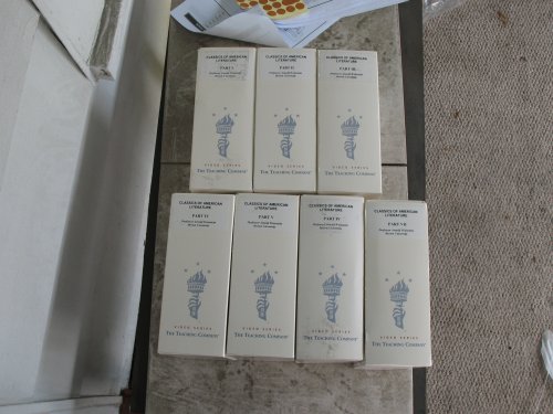  Teaching Company Classics of American Literature 14 vhs