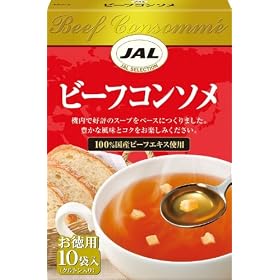 JAL�X�[�v �r�[�t�R���\�� 10�܁~5��