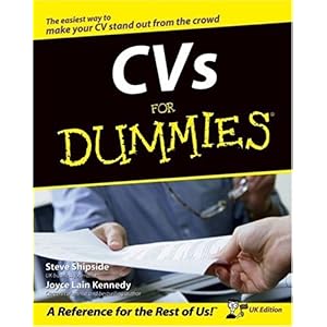 【クリックで詳細表示】CVs For Dummies： UK Edition [ペーパーバック]