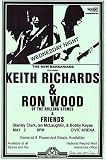  Rolling Stones Music Poster- Concert Poster- Keith Richards and Ron Wood