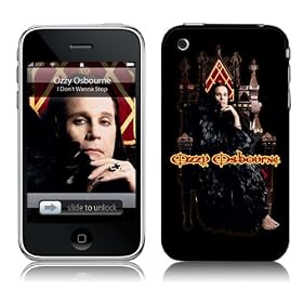 Music Skins iPhone 3G/3GS�p�t�B���� Ozzy Osbourne - Throne iPhone 3G/3GS MSRKIP3G0301