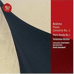 Brahms: Piano Concerto No. 2; Piano Sonata No. 1