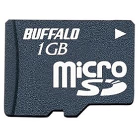 BUFFALO microSD�J�[�h �������f�� 1GB RMSD-N1G