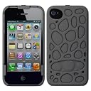 Freshfiber Double Cap Pebble for iPhone 4S/4 Grey