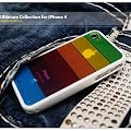 LIMS iPhone4 ���C���{�[ �ی�P�[�X (�z���C�g)