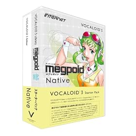 �C���^�[�l�b�g VOCALOID3 �X�^�[�^�[�p�b�N Megpoid Native