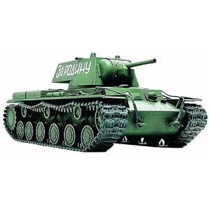【クリックで詳細表示】1/48 ミリタリーミニチュアシリーズ No.35 ソビエト KV-1 重戦車