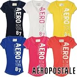  (エアロポステール)AEROPOSTALE レディース 半袖Tシャツ ヘンリーネック「AP120315」AEROPOSTALE エアロポステール 花柄 チュニック トップス カットソー Tシャツ アバクロ ホリスター アメカジ コットン 半そで ladies Cotton tunic ％OFF