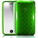 �y���K�i�z iSkin �\�t�g�P�[�X solo FX for iPhone 3G/3GS Green SOVB3G-GN