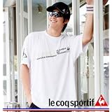 大きいサイズ LE COQ SPORTIF Tシャツ(半袖) （ホワイト） （3L 4L 5L 6L）
